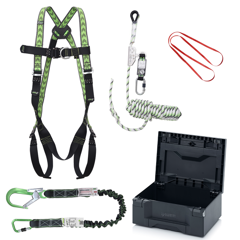 Absturzsicherungs-Set QualityPLUS, 5-teilig | PSA | Primax